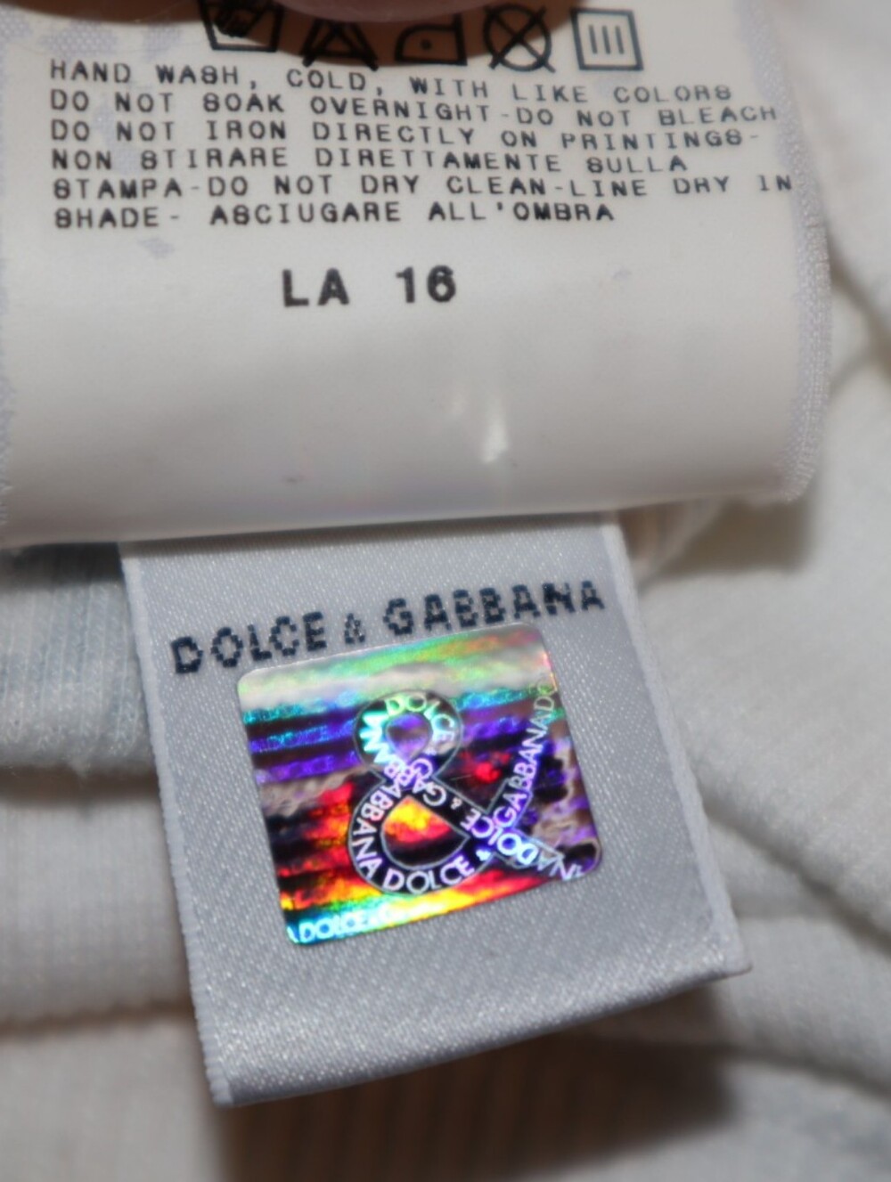 Dolce Gabbana D&G White Sleeveless Ribbed Top Size XXL - Picture 10 of 10